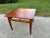 Heritage Vintage Heritage Mid-Century Danish Modern Solid Walnut Side Table | Sculpted Minimalist Accent Table | MCM End Table For Sale - Image 4 of 12