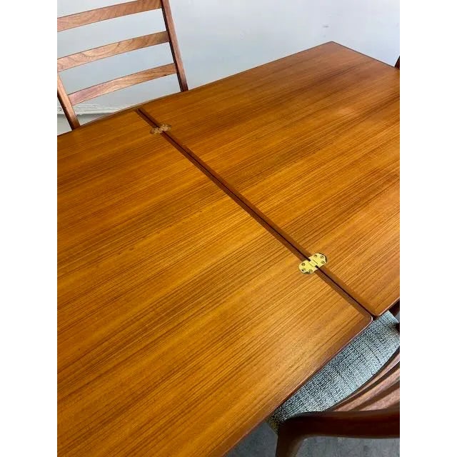 1960s Danish Dining Set by Gp Farum & Svegards - Set of 5 For Sale - Image 18 of 18