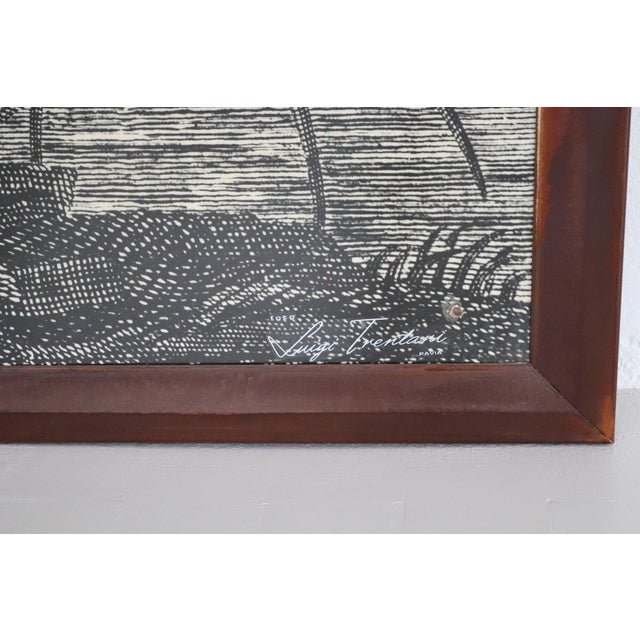 Metal Large Mid-Century Italian Wall Panel or Mural, 1960s For Sale - Image 7 of 17