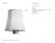 Visual Comfort Signature 6" Pleated Silk Shade Designer: Visual Comfort Signature Height: 5.25" Base: Shade Details: 4" x...