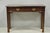 Vintage Lane Altavista Georgian Chippendale Style Cherry Wood Small One Drawer Console Table. Circa Late 20th Century....
