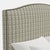 Textile Stoffer Home x Cloth & Company Elsie Headboard in Botanical Stripe Olive with Olive Welt, California King For Sale - Image 7 of 9