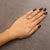 Early 21st Century .925 Sterling Silver 1/5 Cttw Invisible Set Princess Cut Diamond Promise Ring with Beaded Halo (H-I Color, I1-I2 Clarity) - Ring - Size 7 For Sale - Image 5 of 6