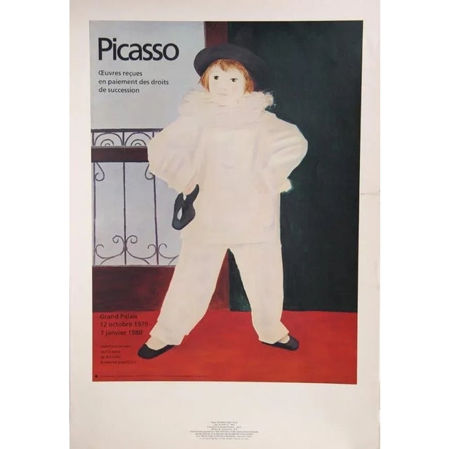 Paul en Pierrot (Text) Pablo Picasso Year: 1980 Medium: Poster Edition: N/A Size: 30 in. x 20.5 in. (76.2 cm x 52.07 cm)...