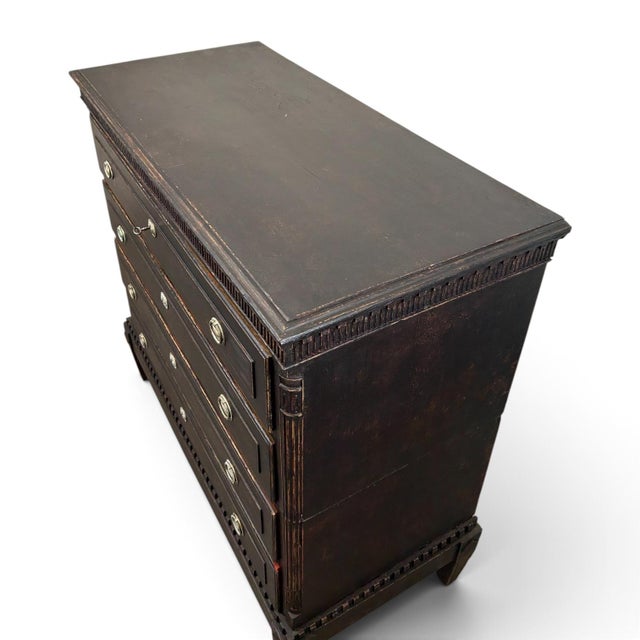 Antique Gustavian Chest of Drawers For Sale - Image 6 of 8