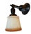 1920s Circa 1920’s Cased Glass Wall Sconce With Apricot Trim For Sale - Image 5 of 6