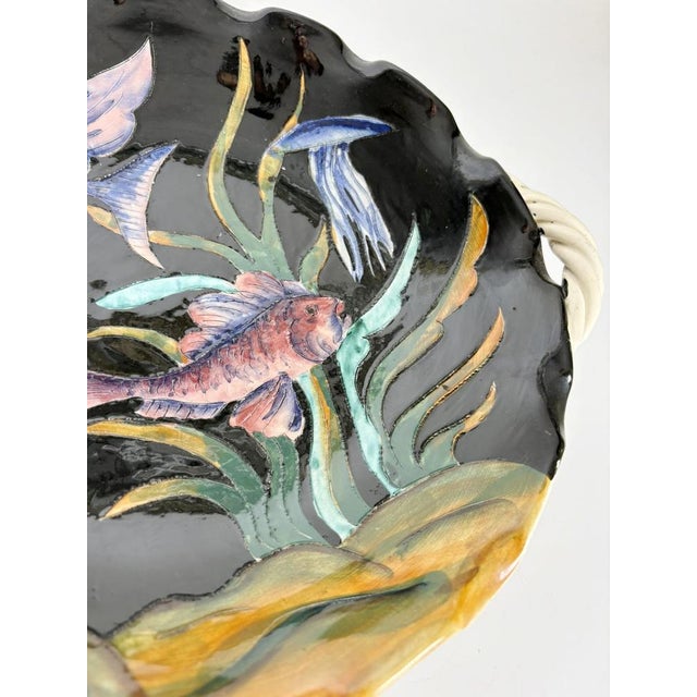 Ceramic Dish from Vallauris, France, 1960s For Sale - Image 6 of 12