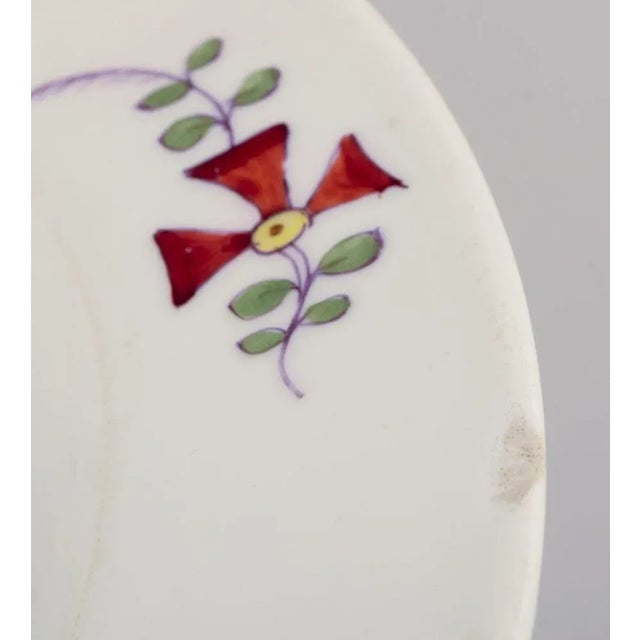19th Century Porcelain Soup Plates by Meissen, Germany, Set of 4 For Sale - Image 9 of 10