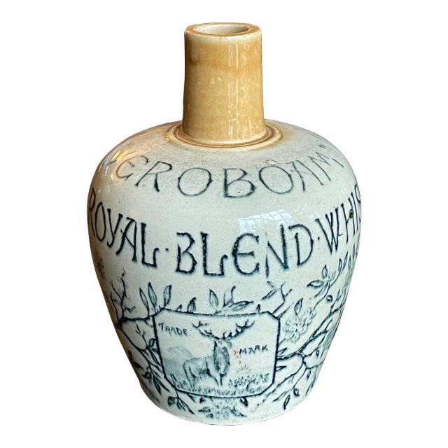 19th C. Scottish "Jeroboam" the Royal Blend Whisky Jar Man Cave Mixologist Decor For Sale