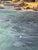 Tiffany Blue Large French Vintage Mediterranean Coastal Seascape Oil Painting on Canvas, Wood Framed For Sale - Image 8 of 18