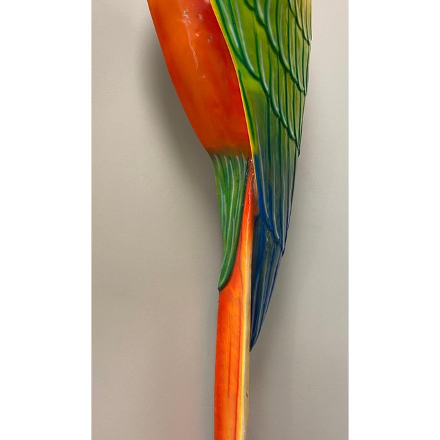 Macaws in Fiberglass & Epoxy, Italy, 1970s, Set of 2 For Sale - Image 14 of 18