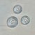 Glass Vintage 1970s Holmegaard Trigona Clear Glass Candle Holders, Set of 3 For Sale - Image 7 of 12