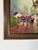 Wood Vintage Jara Country European Farm Landscape Oil on Canvas Painting – Framed For Sale - Image 7 of 13