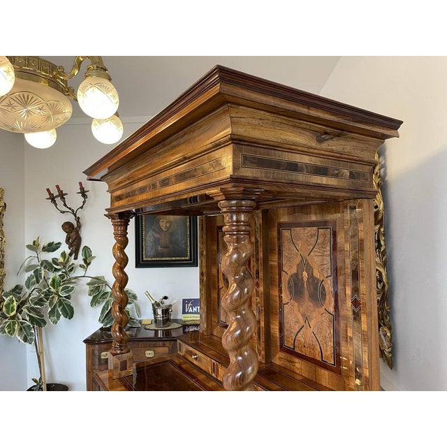 Restored Baroque Tabernkael Altar cabinet Sacristy Cabinet Measurement Cabinet X Broadcast 212 x 147 X 70 For sale is an...