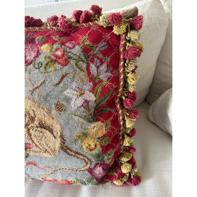 1990s Vintage Whimsical Monkey Pillows For Sale - Image 5 of 8