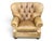 1980s Ralph Lauren Style Leather Writer's Chair Wingback a-Pair For Sale - Image 9 of 18