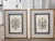 Soicher Marin pair of Johan Jacob Baumgartner (1681-1721) blue decorative scenes with figures. Signed in plate, they are...