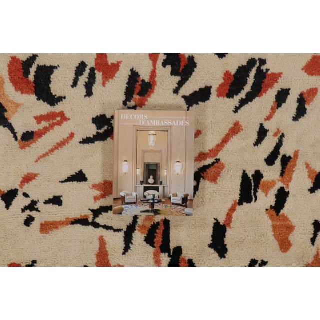 Contemporary Art Deco Style Oversized Square Wool Rug by Rug & Kilim India For Sale - Image 10 of 10