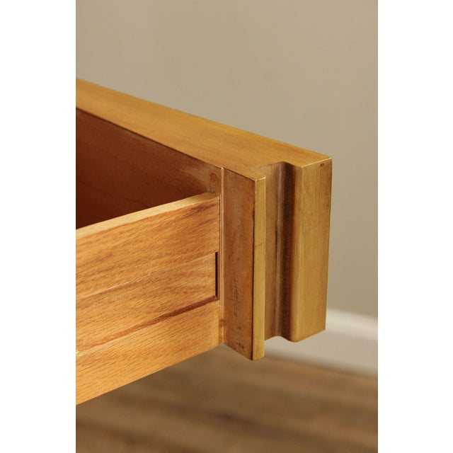 Widdicomb Mid-Century Modern Walnut & Burl Gentlemans Chest For Sale - Image 10 of 18