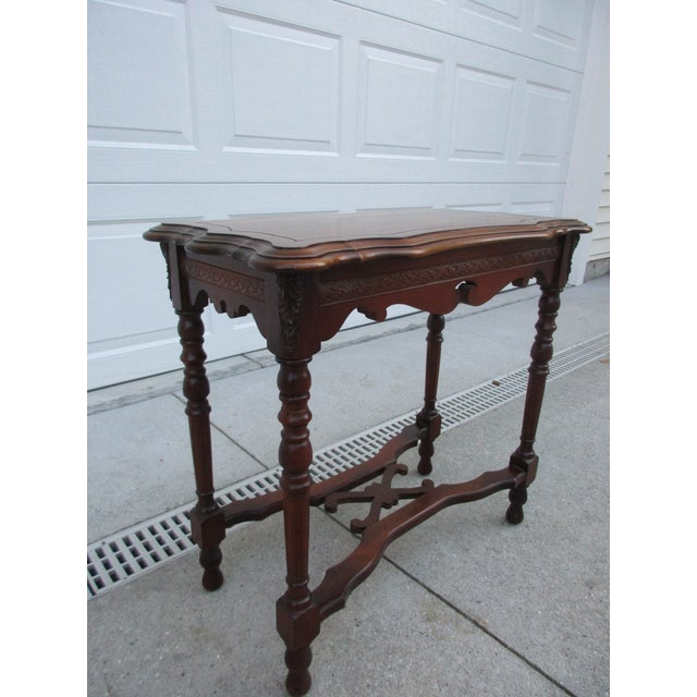 Antique Side Table With Carved Apron Chairish