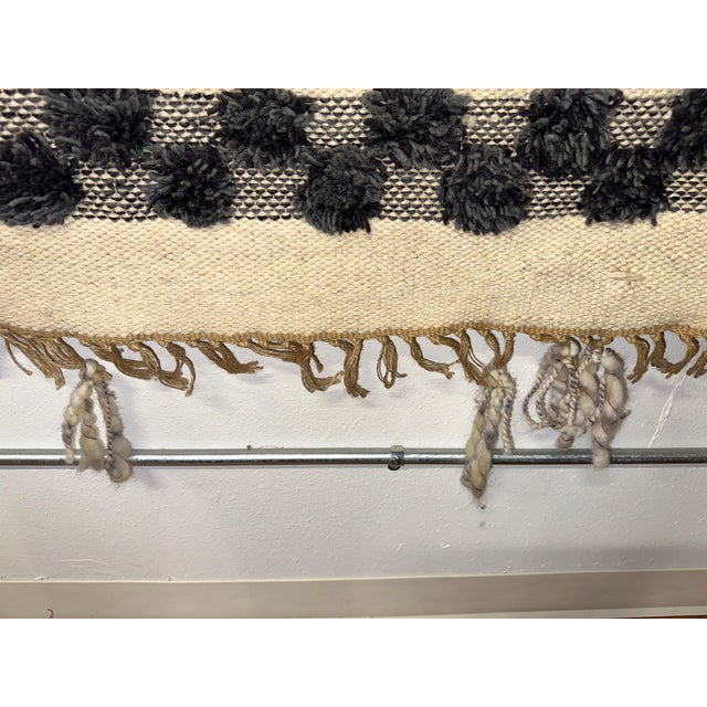 Textile 1970’s Vintage Wool Weaving For Sale - Image 7 of 17