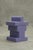 Ceramic Yantra Y25 Vase in Periwinkle from Ettore Sottsass, 1969 For Sale - Image 7 of 7