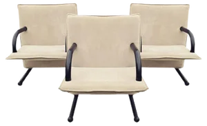Chairs by Burkhard Vogtherr for Arflex, Set of 3