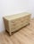 Hollywood Regency Mid 20th Century Coastal Ficks Reed Style Faux Bamboo Woven Nine Drawer Dresser, Wicker For Sale - Image 3 of 13