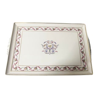 Richard Ginori Porcelain Tray For Sale