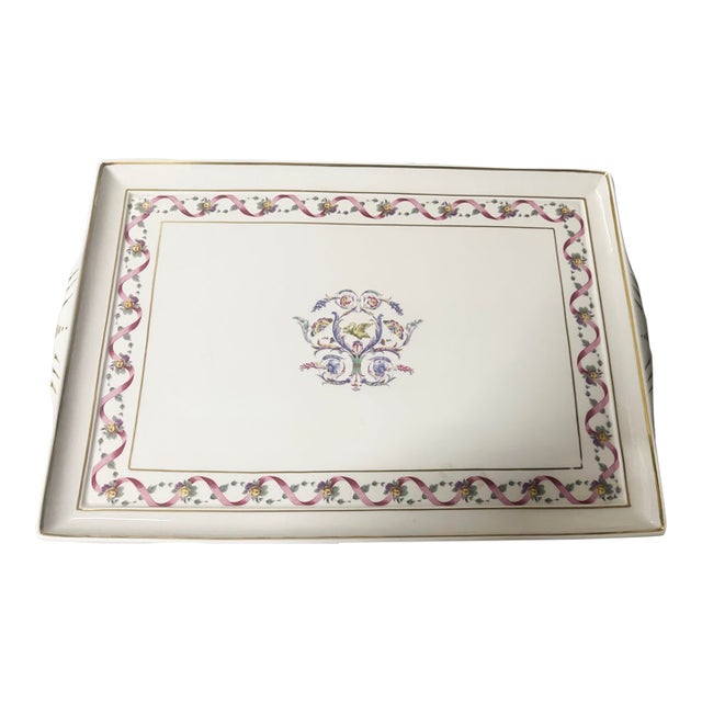Richard Ginori Porcelain Tray For Sale