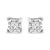 These beautiful diamond stud earrings give an elegant look to any occasion. Each stud features a dazzling princess cut...