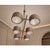 Metal Gray Stilnovo Lelli Style Sputnik Chandelier Italian 6 Arms For Sale - Image 4 of 12