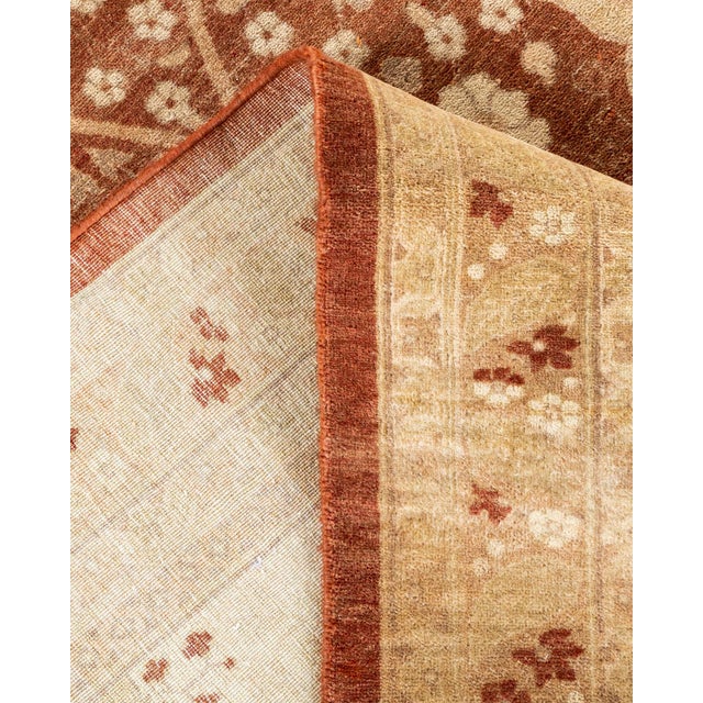 Mogul, One-of-a-Kind Hand-Knotted Area Rug - Brown, 8' 3" x 10' 4" For Sale In New York - Image 6 of 8