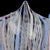 Murano Fazzoletto White Pink Blue Ribbons Italian Art Glass Handkerchief Flower Vanity Vase For Sale In Orlando - Image 6 of 6