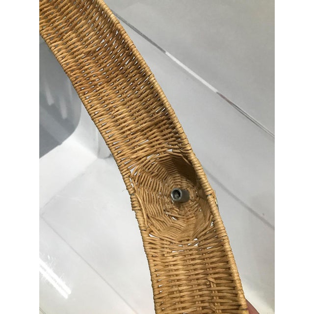 Vintage Rattan Coat Hangers — Set of 4 For Sale - Image 4 of 11