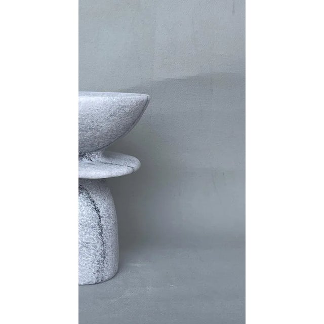 Not Yet Made - Made To Order Naxian Marble Vase by Tom Von Kaenel For Sale - Image 5 of 6