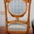 Antique Walnut Chairs with Blue Fabric, 1800s, Set of 2 For Sale - Image 12 of 17