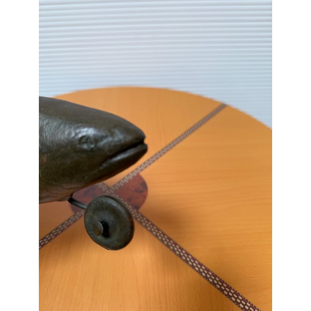 Circa 1989 Stephen Maxon "Taxi Trout", Signed + Titled For Sale - Image 11 of 12