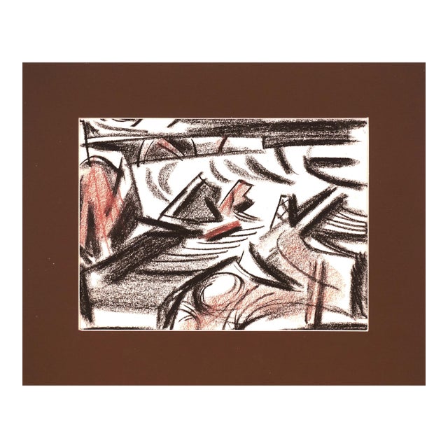 Mid Century Modern East Bay Abstracted Landscape by Erle Loran For Sale