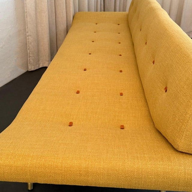 1960s Mid-Century Modern Adrian Pearsall Style Gondola Sofa Daybed For Sale - Image 10 of 11
