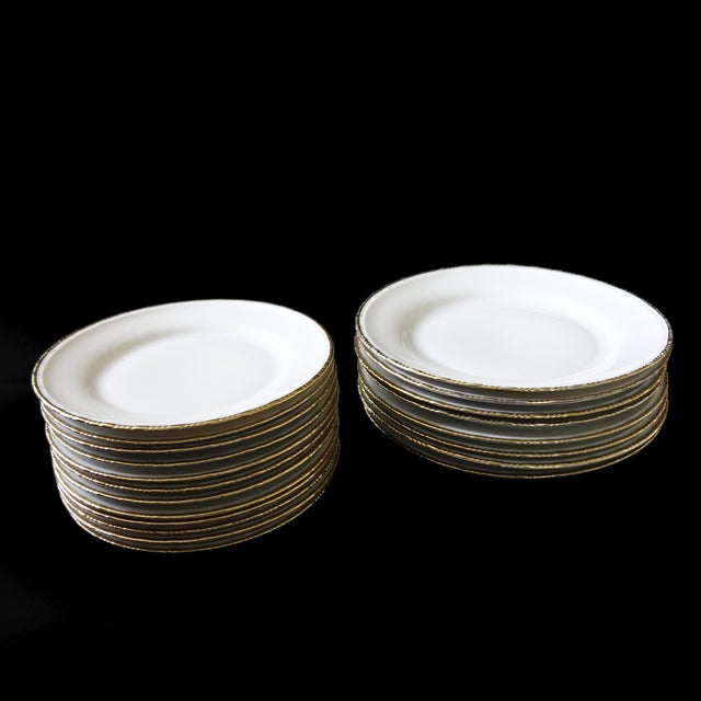 Vintage Dining Plates from Rörstrand, Set of 6 For Sale - Image 4 of 7