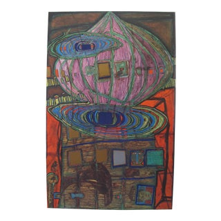 1995 Original Exhibition Poster - "Memory of a Painting Which Was the Memory of an Epoch Which Was the Memory of Something Personal" For Sale