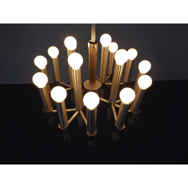 1960s Sputnik Chandelier by Angelo Brotto for Esperia, Italy, 1960s For Sale - Image 5 of 18