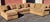 Arhaus Four-Piece Sectional Sofa For Sale - Image 9 of 12