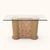 Postmodern Tessellated Stone and Glass Console Table, 1980s, Marble For Sale - Image 15 of 18