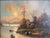 Antique European Romantic Lakeside Landscape With Windmill, Attr. To H. Volpini For Sale - Image 11 of 15
