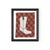 Not Yet Made - Made To Order Ruby Claire the Cowboy Boot by Willa Heart in Brimfield Black Frame, Mini Art Print For Sale - Image 5 of 5