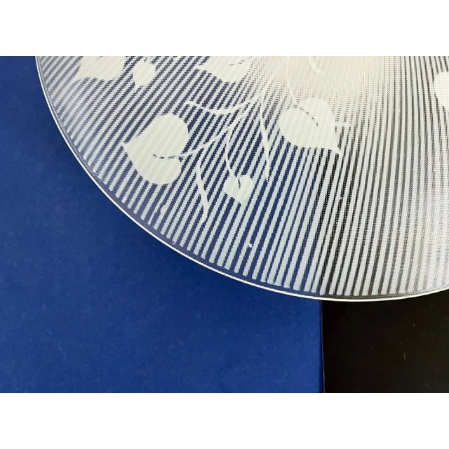 1960s Striped Leafy Flush Light For Sale - Image 12 of 15
