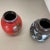 Multi-Color Pottery Fat Lava Vases from Scheurich, Germany, 1970s, Set of 2 For Sale - Image 16 of 18