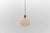 Mid-Century Modern Large Amber Bubble Glass Ball Ceiling Lamp by Helena Tynell, Germany, 1960s For Sale - Image 3 of 12